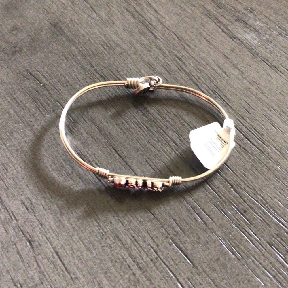 Luca + Danni Love Wire Bangle Bracelet New